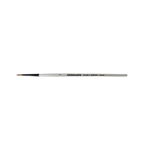 Daler Rowney Graduate Pincel Multitecnica - Pelo Sintetico - Mango Corto - Redondo Nº1