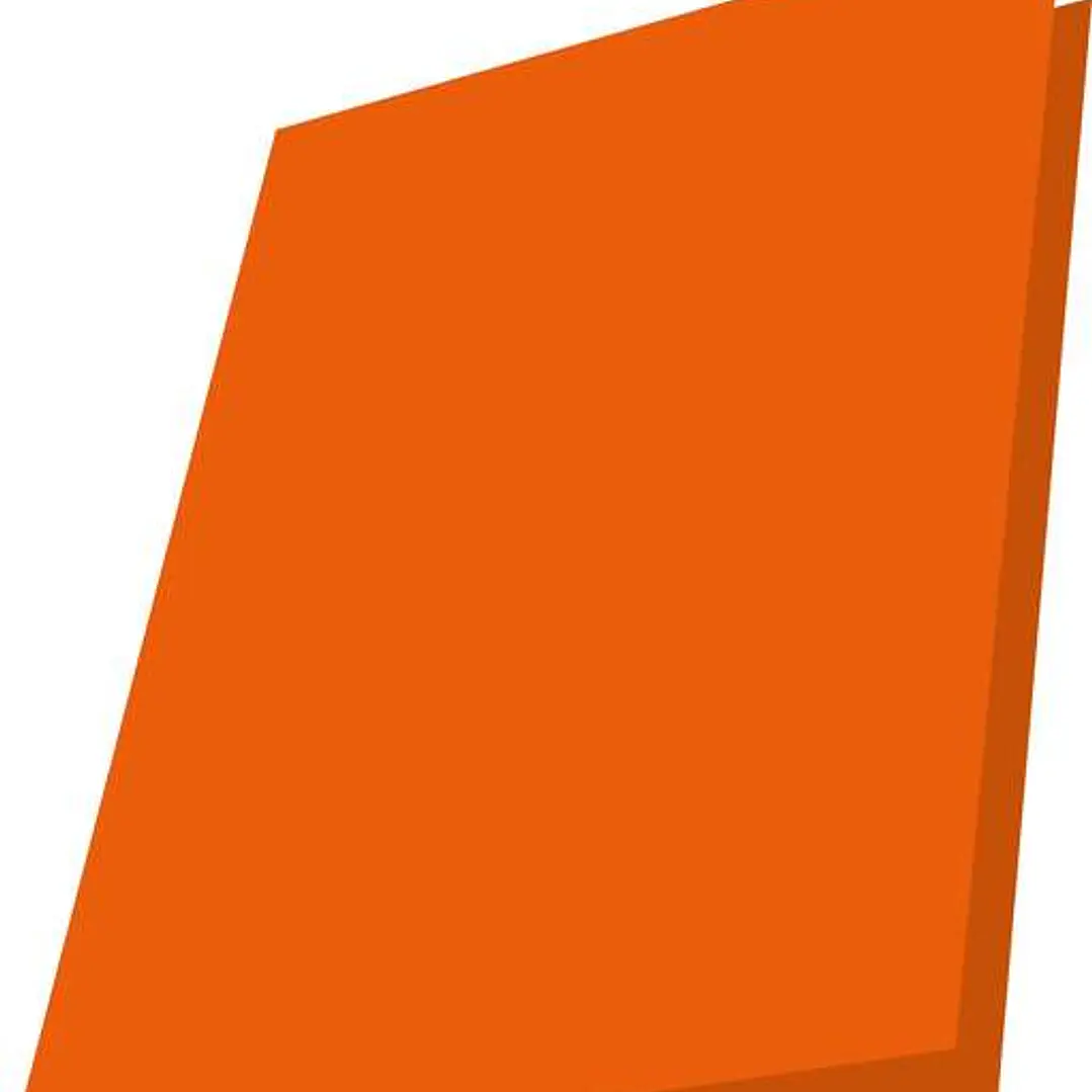 Mariola Pack de 50 Subcarpetas de Cartulina 180gr - Formato A4 - Ranura para Fastener - Color Naranja 1