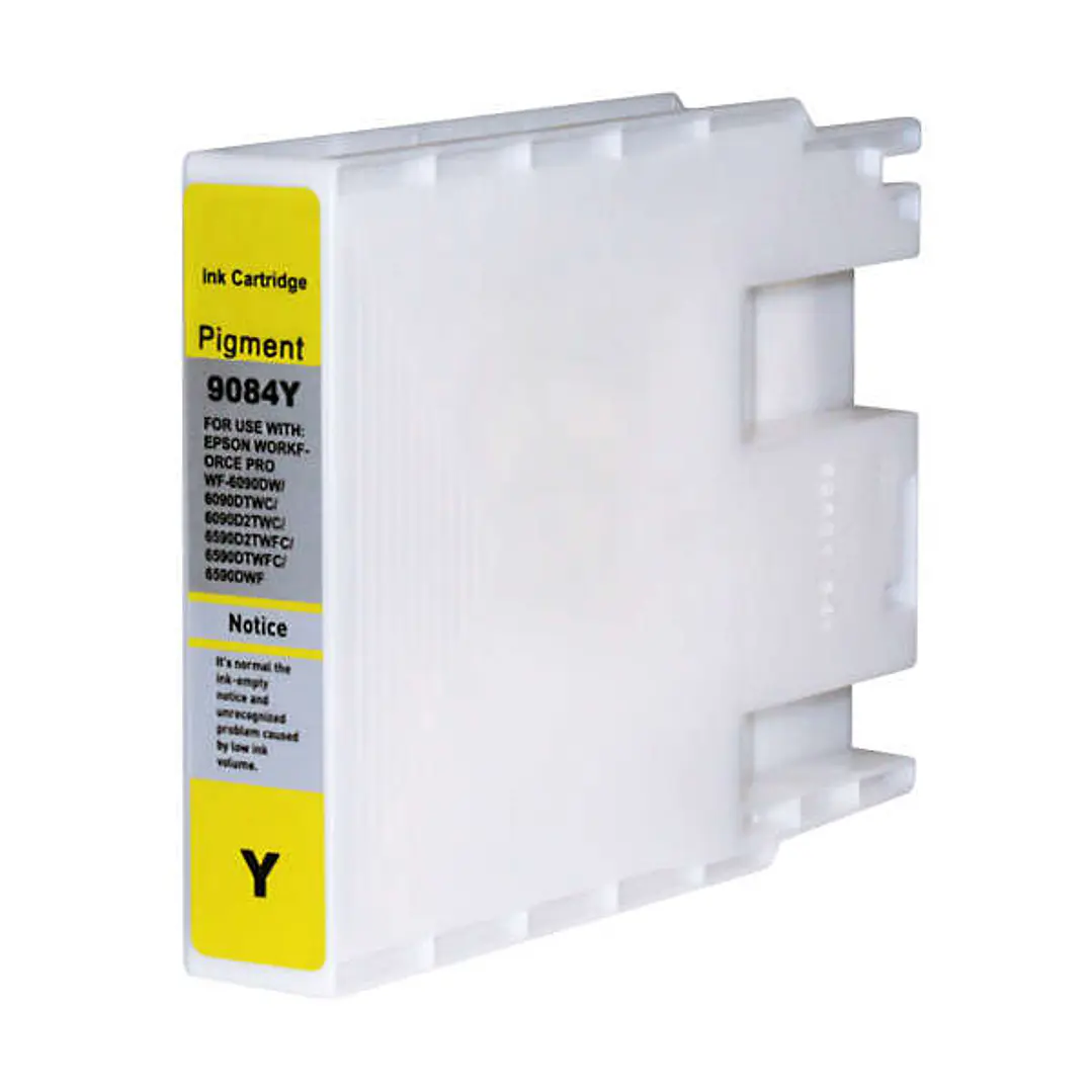 Epson T9084 Amarillo Cartucho de Tinta Pigmentada Generico - Reemplaza C13T908440 1