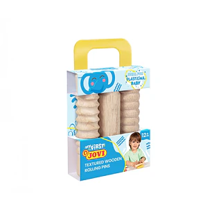Jovi My First Plastilina Kit de Modelaje con 3 Rodillos de Madera