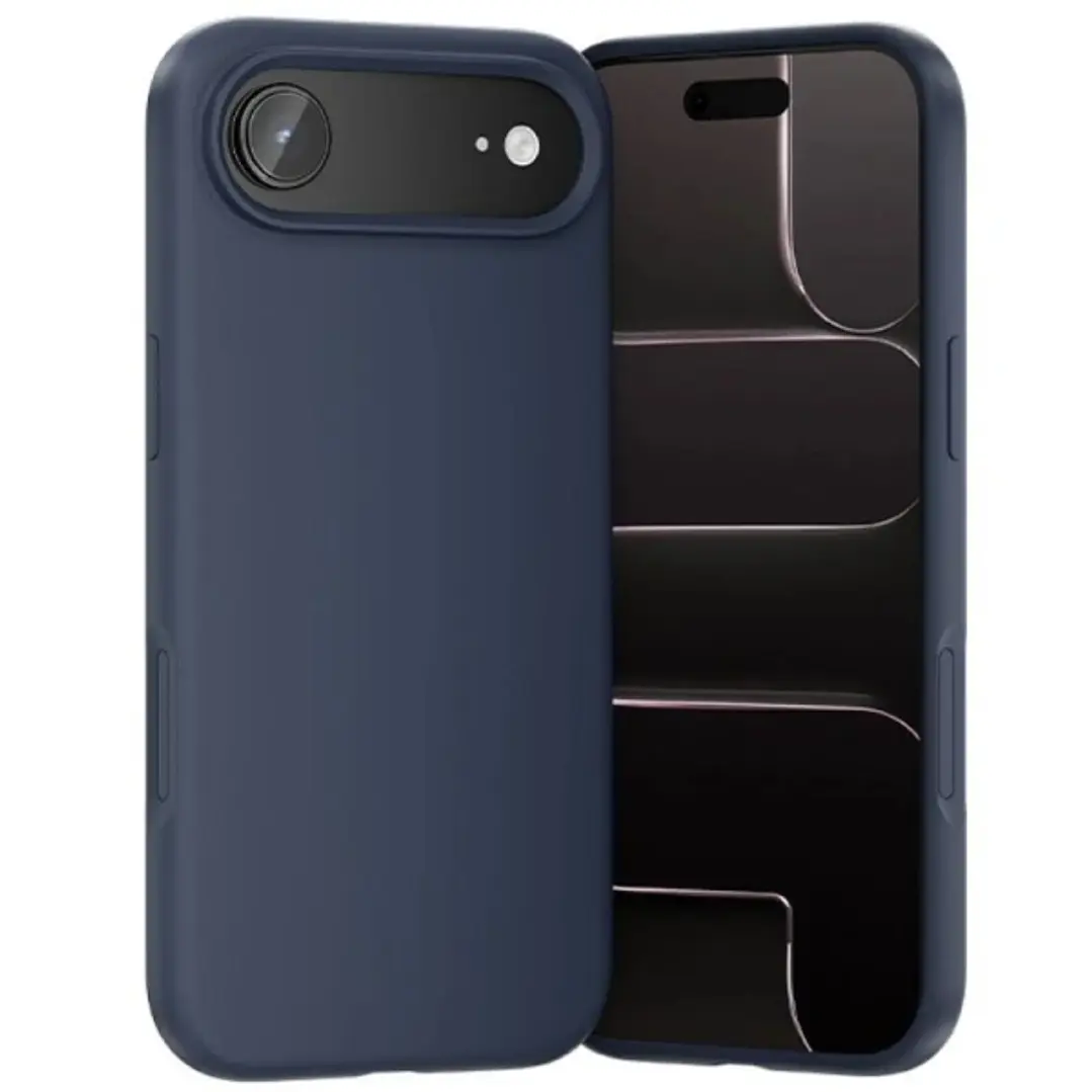 Vention Funda de Silicona para Iphone 17 Air - Anillo Magnetico MagSafe - Incluye Accesorios - Color Azul 1