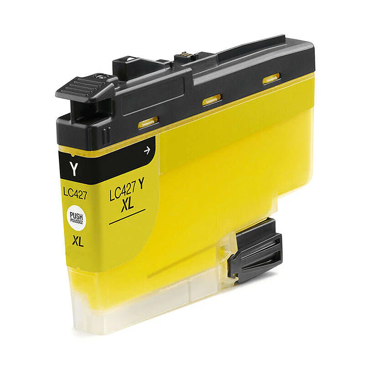 Brother LC427XL Amarillo Cartucho de Tinta Pigmentada Generico - Reemplaza LC427XLY 1