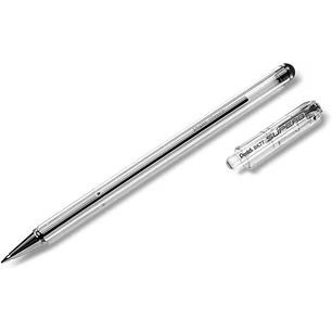 Pentel SuperB Boligrafo de Bola - Punta Fina 0.7mm - Trazo 0.35mm - Tinta con Base de Aceite - Color Negro
