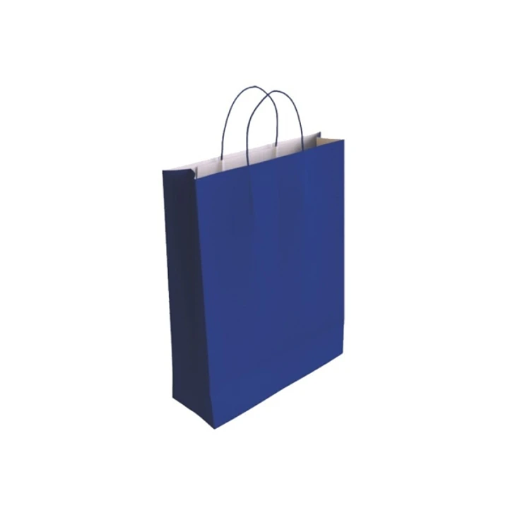 Bismark Bolsa de Papel Celulosa - Medidas 37x12x27cm - Color Azul 1