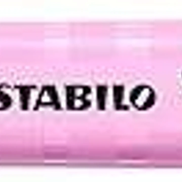 Stabilo Swing Cool Pastel Marcador Fluorescente - Cuerpo Plano - Punta Biselada - Trazo entre 1 y 4mm - Tinta con Base de Agua - Antisecado - Color Fu 1