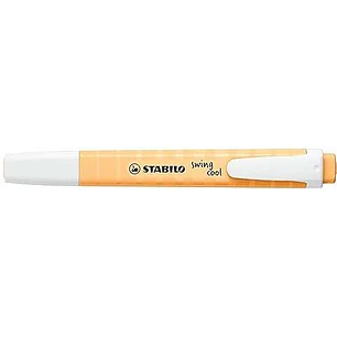 Stabilo Swing Cool Pastel Marcador Fluorescente - Cuerpo Plano - Punta Biselada - Trazo entre 1 y 4mm - Tinta con Base de Agua - Antisecado - Color Na