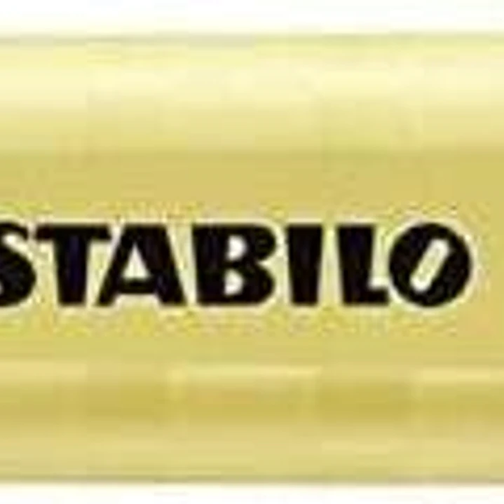 Stabilo Swing Cool Pastel Marcador Fluorescente - Cuerpo Plano - Punta Biselada - Trazo entre 1 y 4mm - Tinta con Base de Agua - Color Amarillo Cremos 1