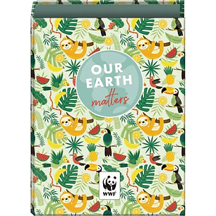 Dohe WWF Tropic Carpeta de 4 Anillas Mixtas de 40mm - Formato Folio - Cubierta en Carton Forrado Plastificado