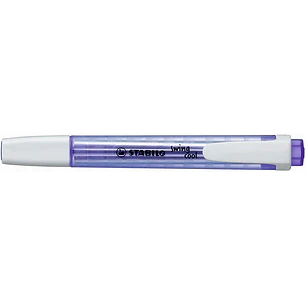 Stabilo Swing Cool Marcador Fluorescente - Cuerpo Plano - Punta Biselada - Trazo entre 1 y 4mm - Tinta con Base de Agua - Antisecado - Color Lavanda