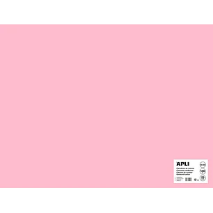 Apli Cartulina Rosa 50 x 65cm 170g 25 Hojas