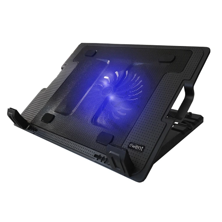 Ewent Soporte para Portatil - Ventilador Grande Silencioso hasta 17