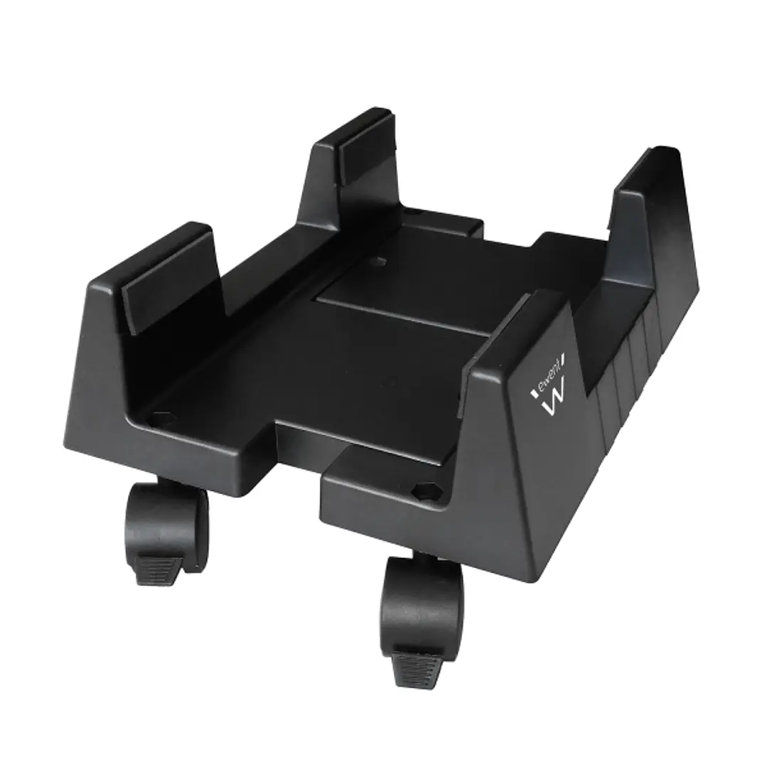 Ewent EW1290 Soporte con Ruedas Regulable para Ordenador - Entre 15.5 y 25.5 cm - Max 8 Kg - Color Negro 1