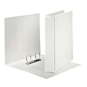 Esselte Canguro Plus Carpeta de Anillas - Formato A4 - Capacidad para 380 Hojas - 2 Anillas de 40mm - Color Blanco