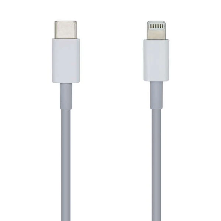 Aisens Cable Lightning a USB-C USB 2.0 - Lightning/M-USB-C/M - 20cm - Color Blanco 1