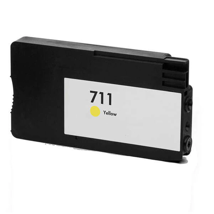 Generico HP 711 Amarillo Cartucho de Tinta - Reemplaza CZ132A 1
