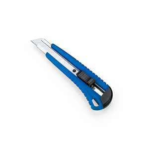 Dahle 10865 Basic Cuter con Cuchilla de 18mm - Mecanismo Automatico de Bloqueo - Guia Metalica