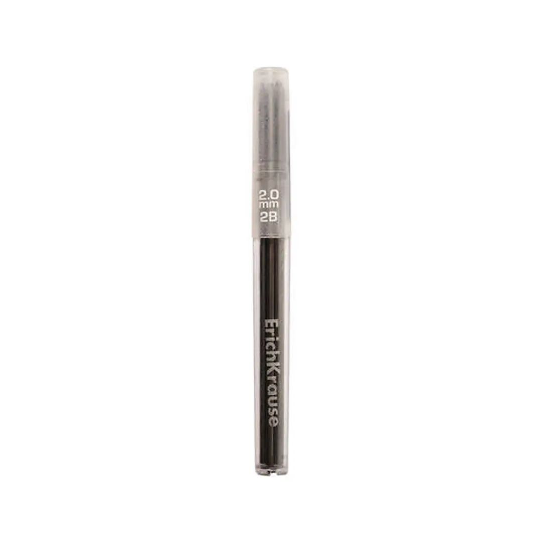 Erichkrause Set de 5 Minas de Recambio Draft para Portaminas - 2.0 mm - 2B - Color Negro 1