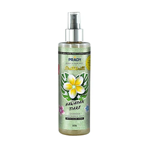 Prady Brilli Brilli Body & Hair Mist Hawaiian Tiare - Frasco de 250 ml - Spray Pulverizador