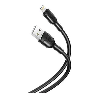 XO Cable de Conector Lightning - Longitud 1 Metro - Carga y Transmision de Datos de Alta Velocidad - 5V, 21A - Cable de Silicona Suave y Duradero - Ta