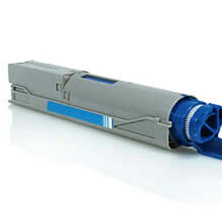 OKI C3520/C3530/MC350/MC360 Cyan Cartucho de Toner Generico - Reemplaza 43459371 1