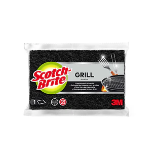 Scotch-Brite Estropajo para Parrillas - Color Negro