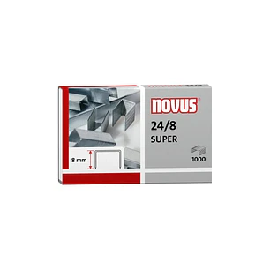 Novus 24/8 Super Caja de 1000 Grapas 24/8 Galvanizadas