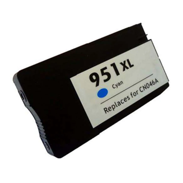 Generico HP 951XL Cyan Cartucho de Tinta - Reemplaza CN046AE/CN050AE 1
