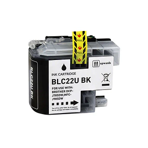 Brother LC22U Negro Cartucho de Tinta Generico - Reemplaza LC22UBKBP