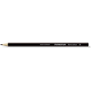 Staedtler Noris Colour 185 Lapiz Hexagonal de Color - Resistencia a la Rotura - Material Wopex - Color Marron