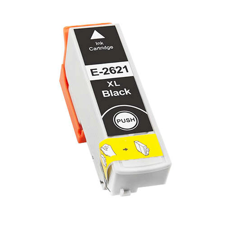 Epson T2621/T2601 (26XL) Negro Cartucho de Tinta Generico - Reemplaza C13T26214012/C13T26014012 1