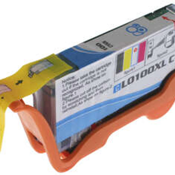 Lexmark 100XL Cyan Cartucho de Tinta Generico - Reemplaza 14N1069E/14N1093E/14N0900E/14N0920E 1