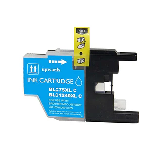 Brother LC1240XL/LC1220XL/LC1280XL Cyan Cartucho de Tinta Generico - Reemplaza LC1240C/LC1220C/LC1280XLC