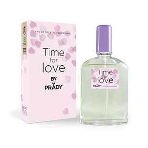 Prady Colonia de Mujer Time For Love - Frasco de 90 ml - Spray Pulverizador