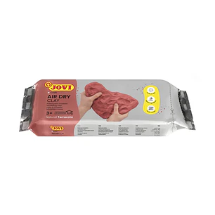 Jovi Air Dry Pasta para Modelar 500gr - Endurecible al Aire - Tacto Fresco - Facil de Moldear - Multi-Superficie - Secado en 24H - Acabado Fino - Colo