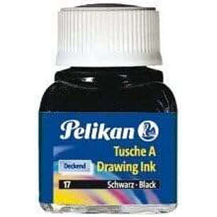 Pelikan Tinta China 523 10ml - Alta Calidad - Resistente al Agua - Ideal para Dibujo y Caligrafia - Color Siena Tostada