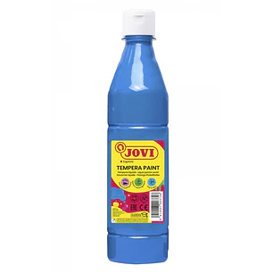 Jovi Tempera Paint Tempera Liquida 500ml - Base Agua - Lista para Usar - Alto Poder Cubriente - Secado Rapido - Excelente Fluidez - Adherencia en Mult