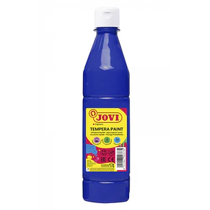 Jovi Tempera Paint Tempera Liquida 500ml - Base Agua - Lista para Usar - Alto Poder Cubriente - Secado Rapido - Excelente Fluidez - Adherencia en Mult