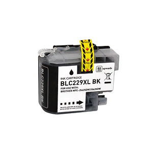 Brother LC229XL Negro Cartucho de Tinta Generico - Reemplaza LC229XLBK