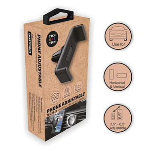 TechOneTech Soporte de Coche para Smartphones de 3.5