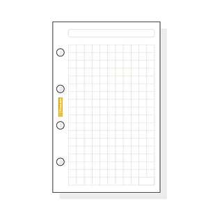 Finocam C140 Recambio para Agendas Classic - Cuadriculado - Formato 601 - 56x89x5mm - Color Blanco