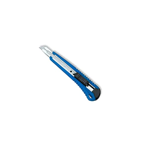 Dahle 10860 Basic Cuter con Cuchilla de 9mm - Mecanismo Automatico de Bloqueo - Guia Metalica