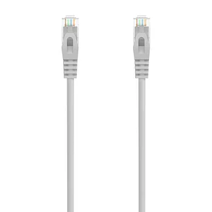 Aisens Cable de Red Latiguillo RJ45 LSZH Cat.6A 500 MHZ UTP AWG24 - 1.5m - Libre de Halogenos - 10 Gigabit/s - Color Gris