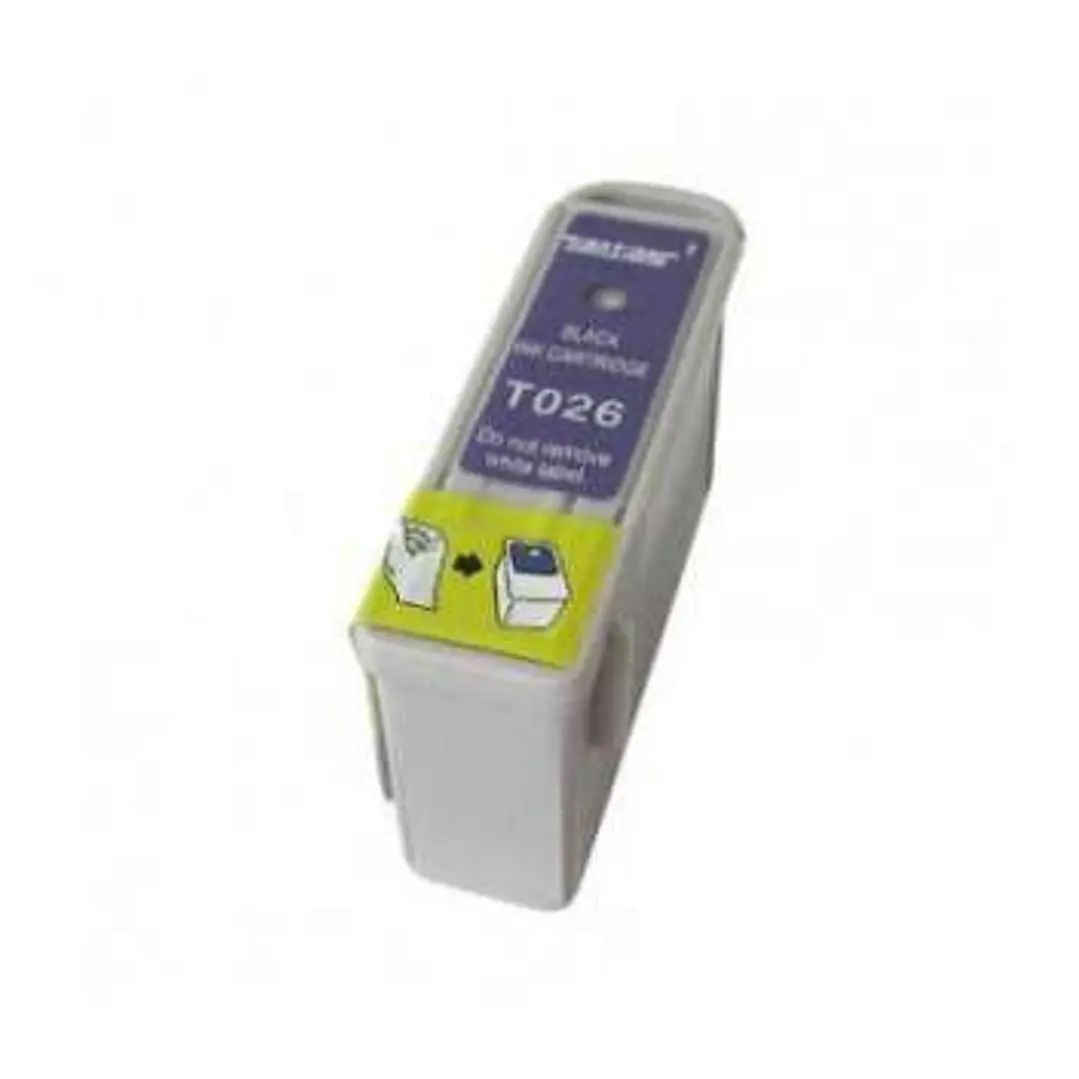 Epson T026 Negro Cartucho de Tinta Generico - Reemplaza C13T02640110 1