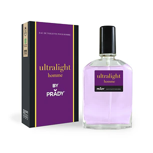 Prady Colonia de Hombre Ultralight Homme - Frasco de 90 ml - Spray Pulverizador