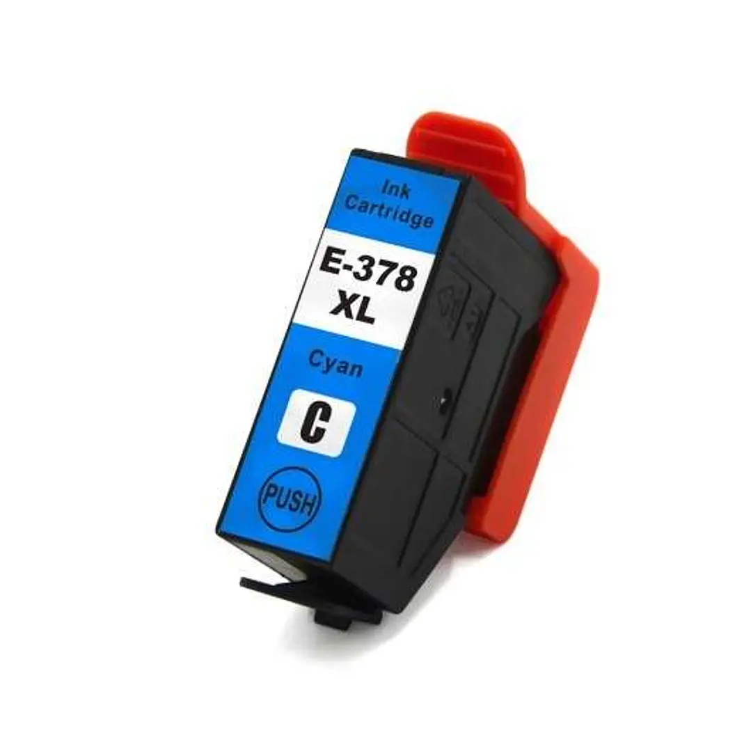 Epson 378XL Cyan Cartucho de Tinta Generico - Reemplaza C13T37924010/C13T37824010 1