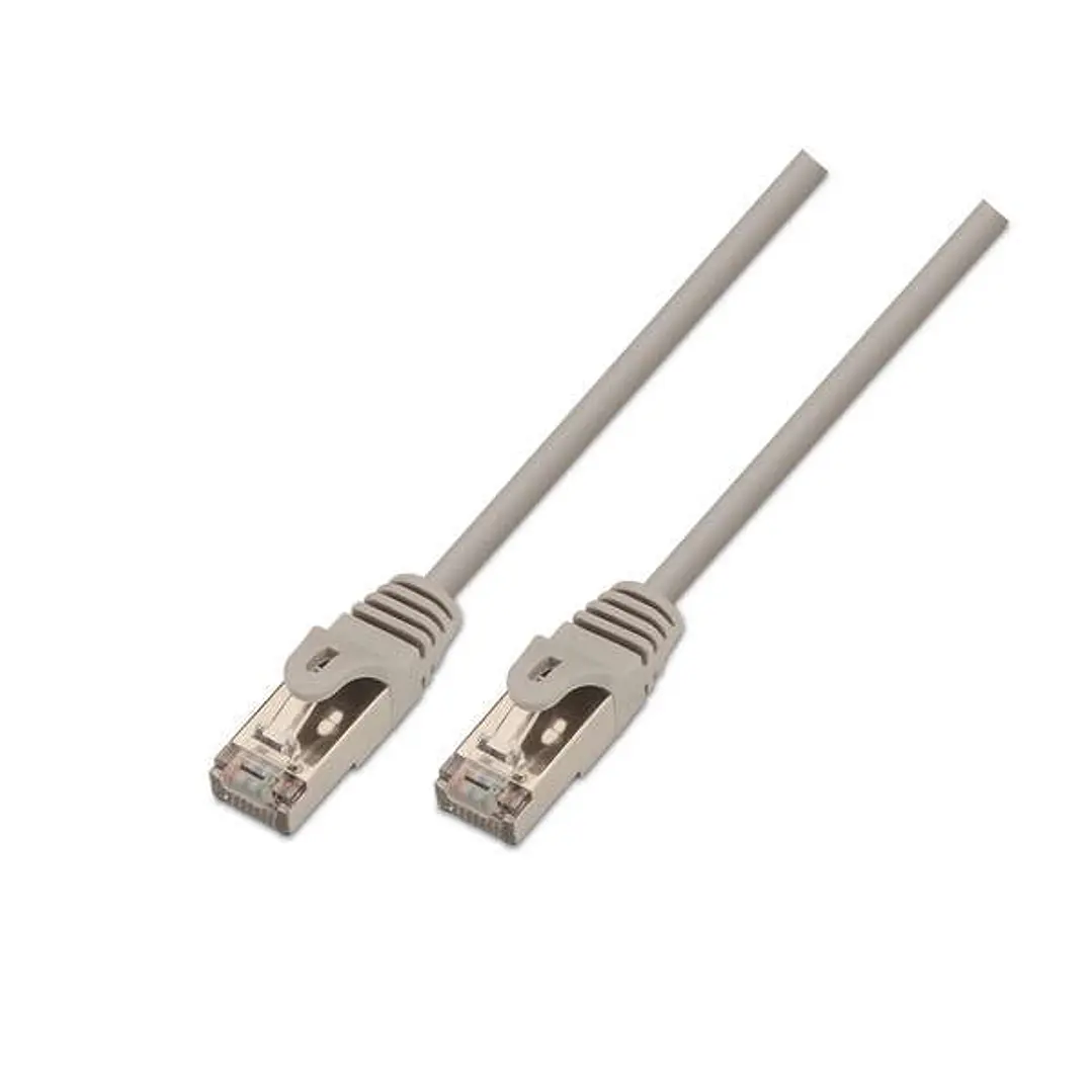 Aisens Cable de Red Latiguillo RJ45 Cat.6 FTP AWG24 - 3.0m - 10/100/1000 Mbit/s - Color Gris 1