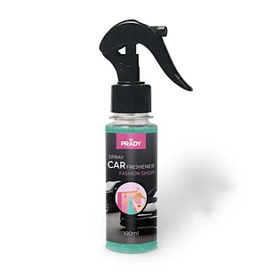 Prady Ambientador Coche Fashion Shop - Frasco de 100 ml - Spray Pulverizador
