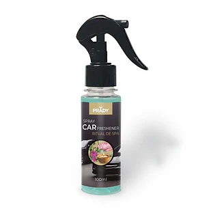 Prady Ambientador Coche Ritual Spa - Frasco de 100 ml - Spray Pulverizador