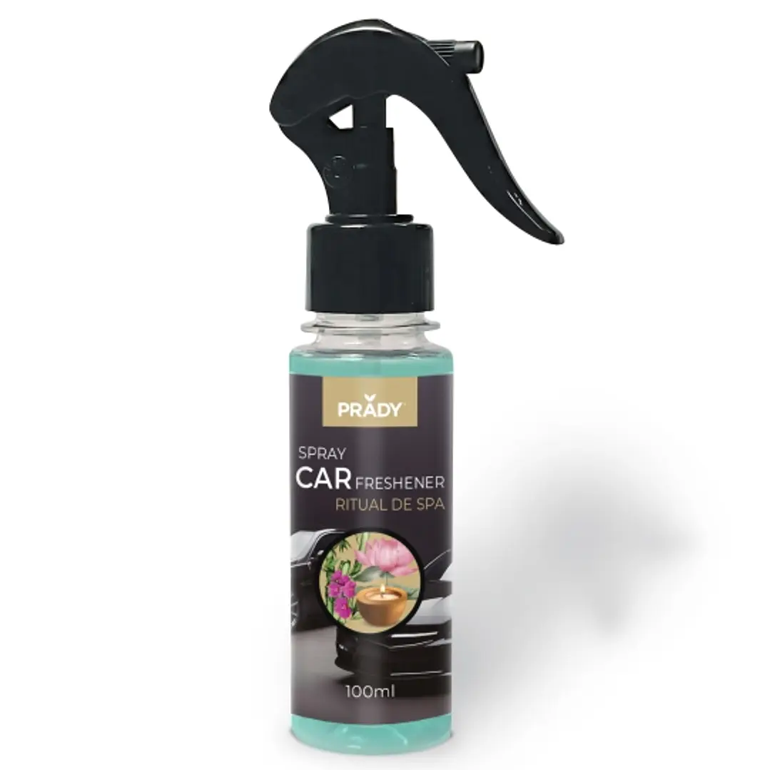 Prady Ambientador Coche Ritual Spa - Frasco de 100 ml - Spray Pulverizador 1