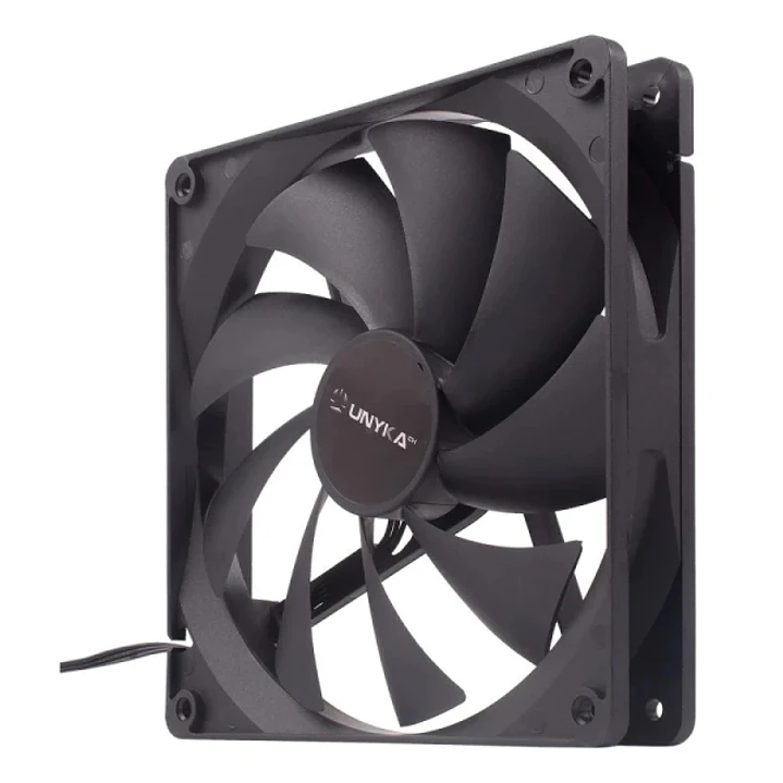 Unykach Ventilador 140mm - Velocidad Max. 1000rpm - Color Negro 1